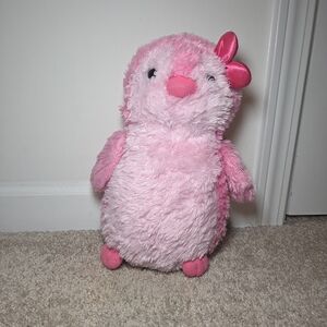 Plush Pink Penguin Small Pet Plush Toy - Soft Snuggly Companion